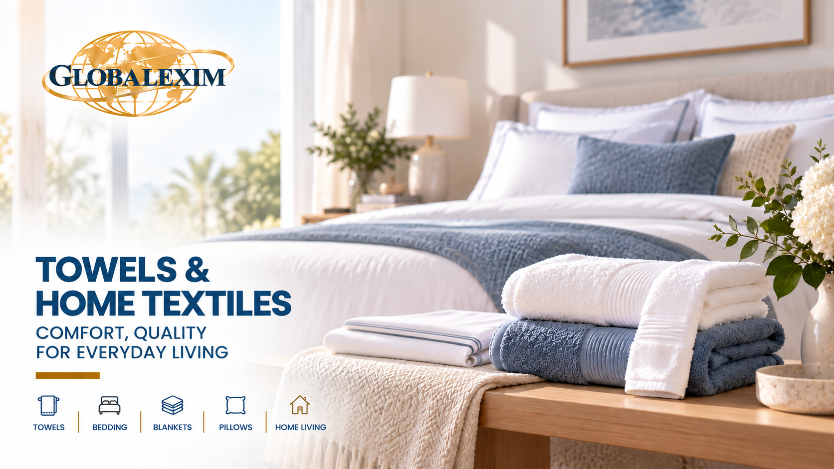 Khăn và hàng dệt may gia dụng GLOBALEXIM